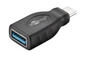 USB-kabel - Pro USB-C - USB-A 3.0 adapter - black - 4040849453953