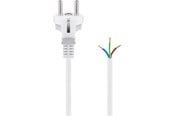 Strömkabel (extern) - Pro Safety plug cord for assembly 1.5 m white - 4040849513282