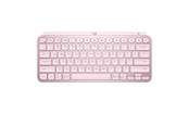 Tangentbord - Logitech MX Keys Mini Minimalist Wireless Illuminated Keyboard - Rose - US - Tangentbord - Engelska (US) - Rosa - 920-010500