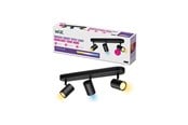 Smarta Hem - WiZ Imageo Smart justerbar spotlight, 3x LED, justerbart varm-till-kallvitt ljus, svart - 929002658601