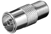 Antennkabel - Pro F-adapter: F female > Coaxial female - 4040849673207