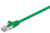 Nätverkskabel - Pro CAT 5e patchcable SF/UTP green 0.5 m - Grön - 0.5m - 4040849680427