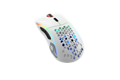 Mus - Glorious Model D Wireless - Matte White - Gamingmus - Optic - 6 knappar - Vit med RGB ljus - GLO-MS-DW-MW