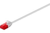Nätverkskabel - Pro LAN CAT 6 slim U/UTP - Grå - 2m - 4040849937514