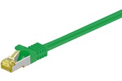Nätverkskabel - Pro LAN CAT 6A S/FTP - Grön - 1m - 4040849915956