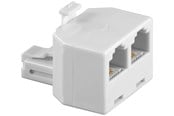 Nätverkskabel - Pro ISDN T-Adapter - Vit - 4040849930508