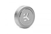 DIY vattenkylning - EK Water Blocks EK-Quantum Torque Plug w/Badge - Satin Titanium - 3831109828762