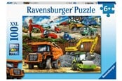 Pusselspel - Ravensburger Construction Vehicles 100p - 10112973