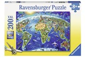 Pusselspel - Ravensburger World Landmarks Map 200p - 10112722