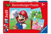 Pusselspel - Ravensburger Super Mario 3x49pcs - 10105186