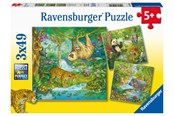 Pusselspel - Ravensburger In The Jungle 3x49p - 10105180