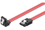 SATA kabel - Pro HDD S-ATA cable 1.5 GBits / 3 GBits 90° Clip - 4040849931161