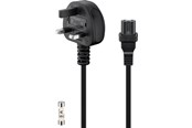 Tillbehör (Fästen, uttag etc.) - Pro UK - power supply cord 1.8 m black - 4040849939594