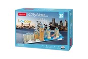 Pusselspel - Cubic Fun City Line London 3 D 107 pcs 3D pusselspel - 200253
