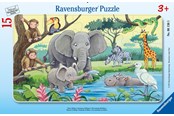Pusselspel - Ravensburger African Animals 15pcs - 10106136