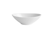 Bordsdukning - Pillivuyt Plissé Bowl oval 16 x 10 x 4.5 cm White - 19473