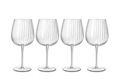Bordsdukning - Luigi Bormioli Gin & tonic glass burgundy Optica 75 cl 4 pcs. - 24702