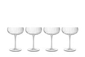 Bordsdukning - Luigi Bormioli Champagne bowl Optica 30 cl 4 pcs. - 24705