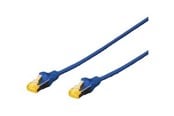 Nätverkskabel - DIGITUS CAT 6A S/FTP Patchk..2m.blau - Blå - 2m - DK-1644-A-020/B