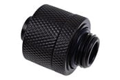 DIY vattenkylning - Alphacool 16/10mm compression fitting G1/4 - deep black sixpack - 17234
