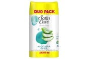 Rakapparat - Satin Care tillbehör Rakel Aloe Vera 2x200ml - 7702018601899