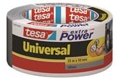 Tejp & lim - tesa Duct Tape extra Power Universal 25m x 50mm Grey - 56388-00000-12
