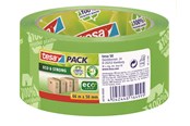 Tejp & lim - tesa pack eco & Strong Packaging Tape ecoLogo 66m x 50mm Green/Printed - 58156-00000-00