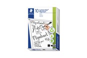 Skriv- och ritverktyg - Staedtler Flipchart marker Lumocolor.10 pcs Black - 356 B-9