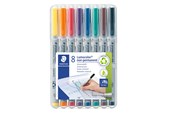 Skriv- och ritverktyg - Staedtler Universal pen Lumocolor non-p S 8pc - 311 WP8