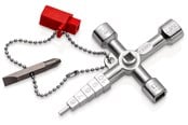 Verktyg för VVS-arbete - KNIPEX Profi-Key, för vanliga avstängningssystem - 00 11 04
