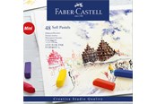 Skriv- och ritverktyg - Faber-Castell Soft pastels Mini cardboard box of 48 - 128248