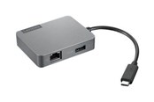 USB Hub - Lenovo USB-C Travel Gen2 - hub USB Hub - Grey - GX91A34575