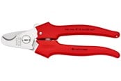 Verktyg - KNIPEX Kabelsaxar, handtag klätt med plast - 95 05 165