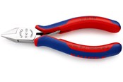 Handverktyg  - KNIPEX Elektroniksidavbitare, Med ringled - 77 42 130