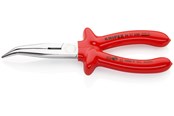 Handverktyg  - KNIPEX Tänger med flata, runda käftar och skär, (Typ storknäbb) - 26 27 200
