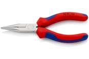 Handverktyg  - KNIPEX Tänger med flata, runda käftar och skär, (Radiotänger) - 25 05 140