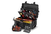 Verktyg - KNIPEX Verktygsväska ”Robust45 Move” elektro, 63 delar, med integrerade hjul och teleskophandtag - 00 21 37