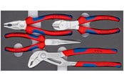 Verktyg - KNIPEX Tångsatser, i skumplastinlägg - 00 20 01 V17