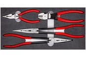 Verktyg - KNIPEX Tångsatser, i skumplastinlägg - 00 20 01 V16