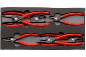 Verktyg - KNIPEX Tångsatser, i skumplastinlägg - 00 20 01 V02