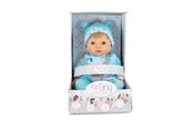Dockor & Tillbehör - Tiny Treasures Docka med blont hår och blå flodhäst outfit - 30268