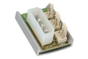 Kylning och fläkt - InLine PC Fan Multi Power Port Adapter Molex 5.25" to x 2 Fan Power - 33008A