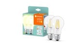 Smarta Hem - LEDVANCE SMART+ standard 60W/827 klar filament E27 Bluetooth - 2 pak - 4058075625822