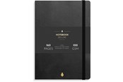 Block och Anteckningsböcker - Burde Notebook Deluxe A5 black - 92744000