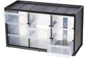 Verktygslådor & lagringssystem - Stanley Storage Box with 9 Compartments Black - 1-93-978