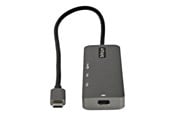 Dockning - StarTech.com USB C Multiport Adapter USB-C to HDMI 2.0b 4K 60Hz (HDR10) 100W Power Delivery Pass-Through - DKT30CHPD3