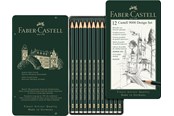 Skriv- och ritverktyg - Faber-Castell Graphite pencil Castell 9000 Design set - 119064