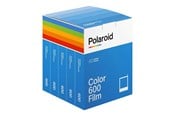 Kamerafilm - Polaroid Color Film 600 Type (8 exposures) - White Frame - 5-Pack - 006013