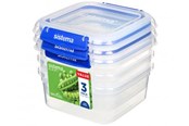 Kökstillbehör - Sistema Square Klip It Plus 3 Pack 1.15 L - 881630