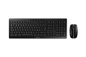 Tangentbord - Cherry STREAM DESKTOP RECHARGE - Tastatur & Mus set - Nordisk - Svart - JD-8560PN-2